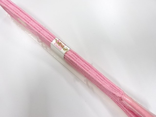 JAPANESE KIMONO / UNUSED HAND-TIED OBIJIME